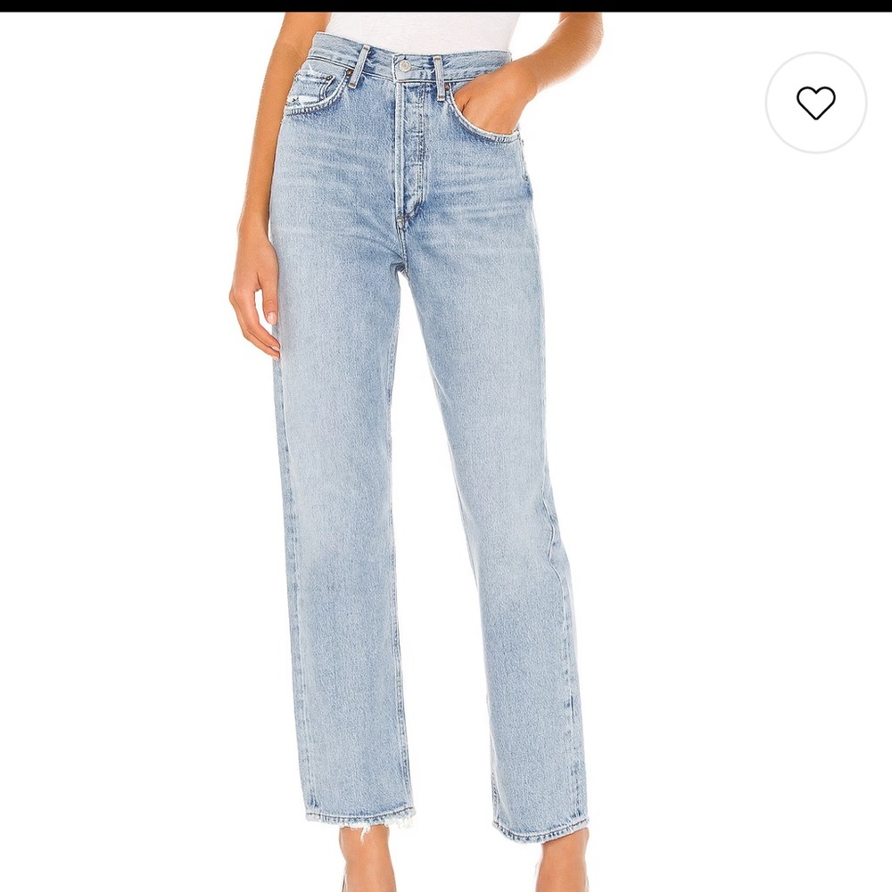 Agolde 90's High Rise Loose Fit Jeans